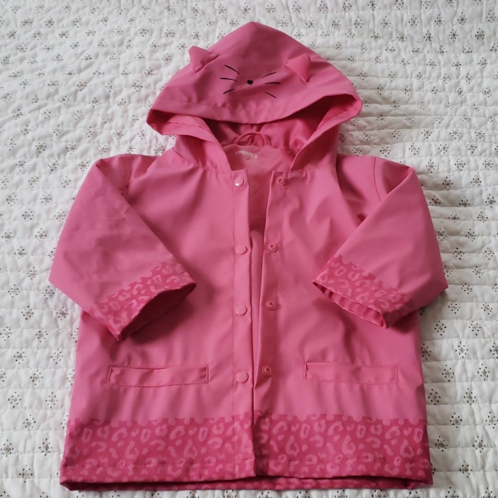 Capelli kids girls rain coat